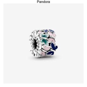 Pandora Butterflies Clip Charm
